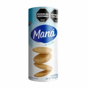 GALLETITAS SIMPLES MANA SABOR LECHE 136 G