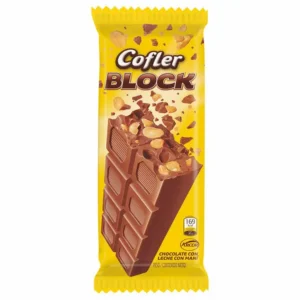 Chocolate Cofler Block con maní 170 g.