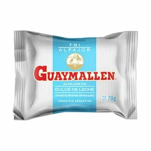 Alfajor Guaymallén triple dulce de leche