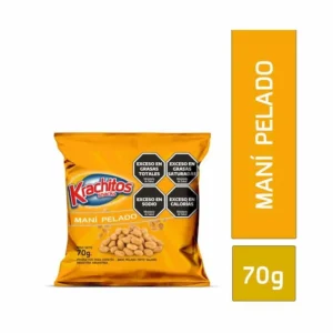 Mani Krachitos Pelado Salado X 70 Gr